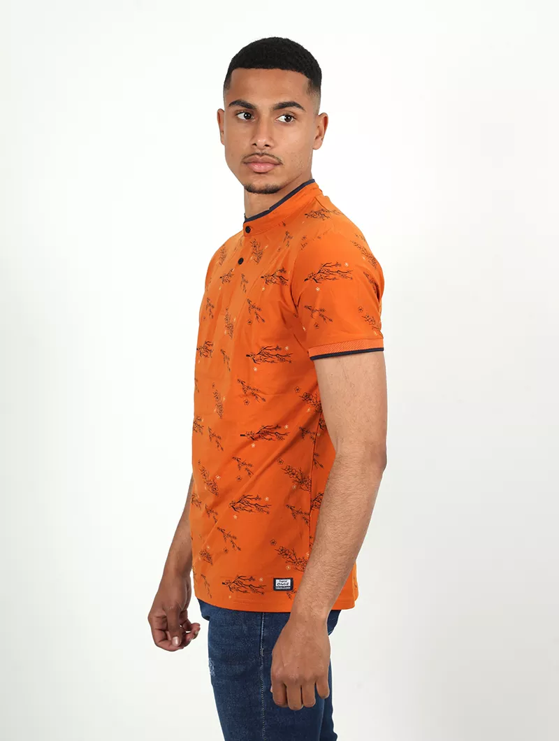 Polo manches courtes imprimé